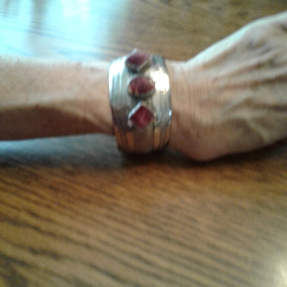 Native American Navajo Spiny Oyster Vintage Bracelet - Picture 10 of 10